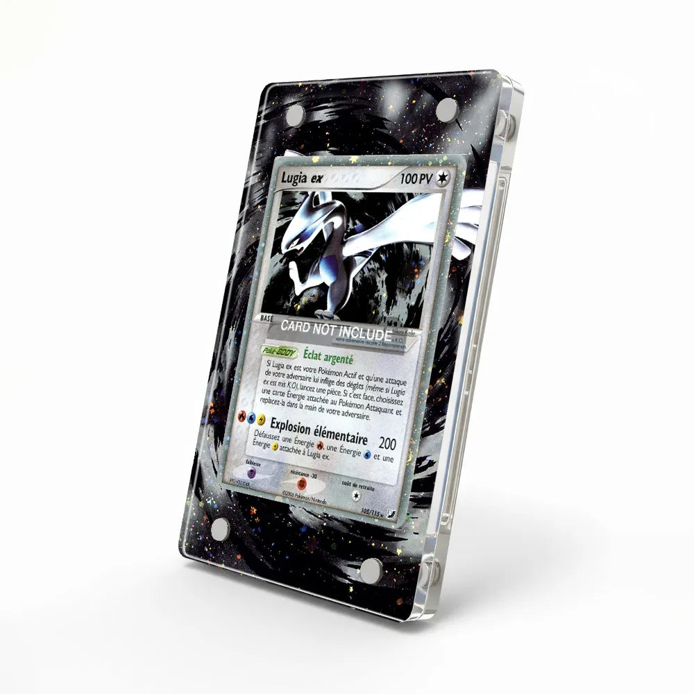 Lugia ex 105-115 Unseen Forces Extended Art Display Cases - Magnetic Case - Side View