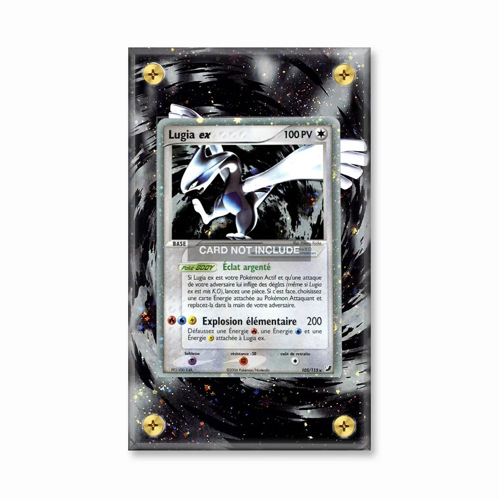Lugia ex 105-115 Unseen Forces Extended Art Display Cases - Screws Case - Front View