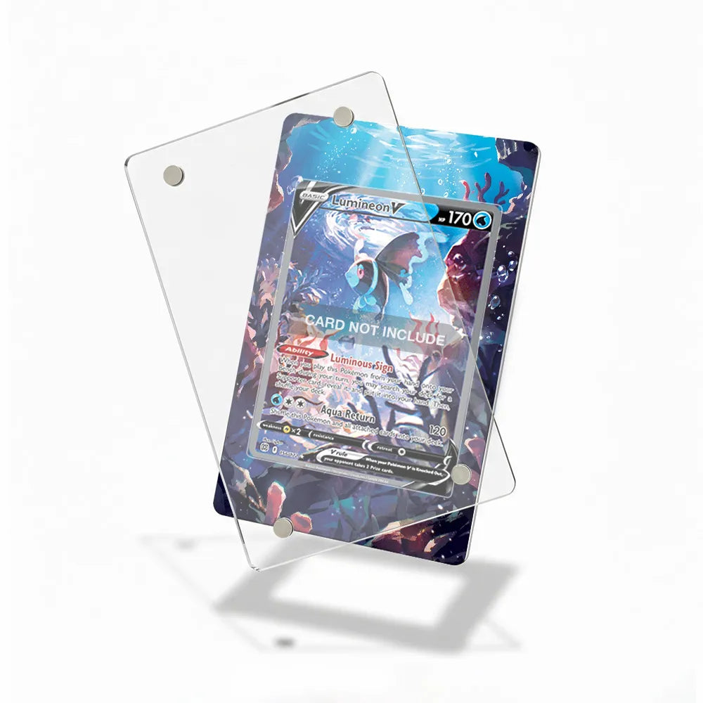 Lumineon V 156-172 SIR SAR Brilliant Stars Alternate Art Extended Art Display Cases - Magnetic Case - Detail View