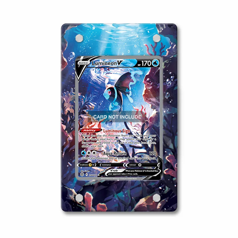 Lumineon V 156-172 SIR SAR Brilliant Stars Alternate Art Extended Art Display Cases - PSA Slab Case - Front View