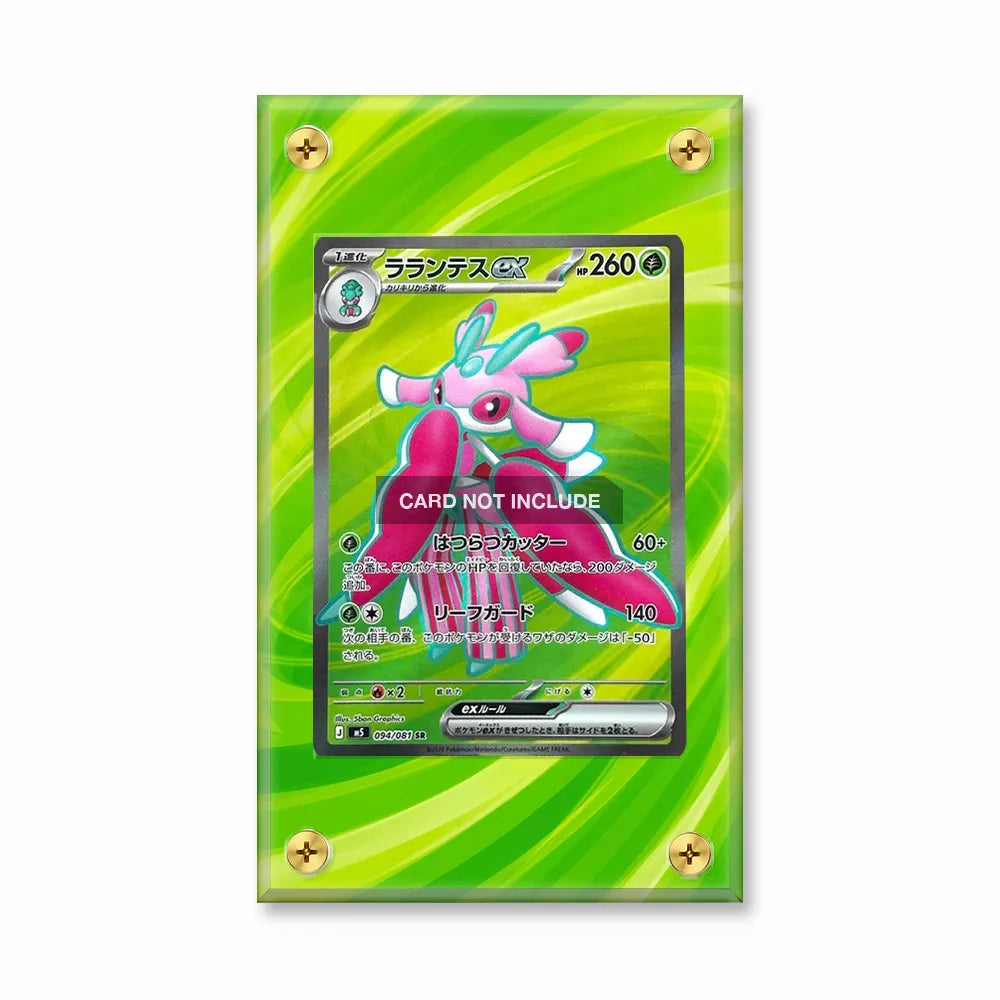 Lurantis ex 094-081 SR M5 Extended Art Display Cases - Screws Case - Front View