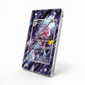 Lycanroc 138-128 Illustration Rare 30th Anniversary Pokemon Cards Custom Art Display Cases - Magnetic Case - Side View