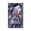 Lycanroc 138-128 Illustration Rare 30th Anniversary Pokemon Cards Custom Art Display Cases - Screws Case - Front View
