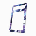 MC's Hype-Up 100-076 SR Storm Emeralda Delta Reign Pokemon Cards Custom Art Display Cases - PSA Metal Art Only - Side View