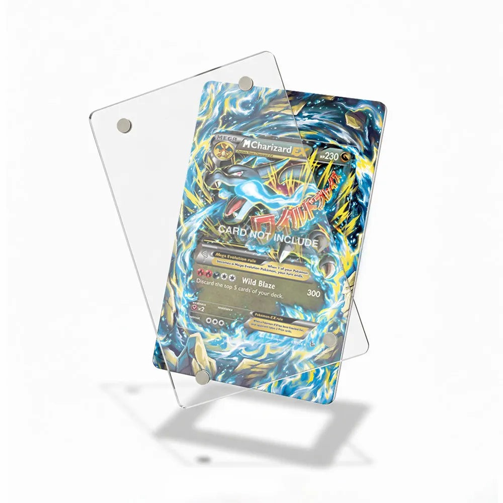 M Charizard-EX 69-106 XY-Flashfire Extended Art Display Cases - Magnetic Case - Detail View