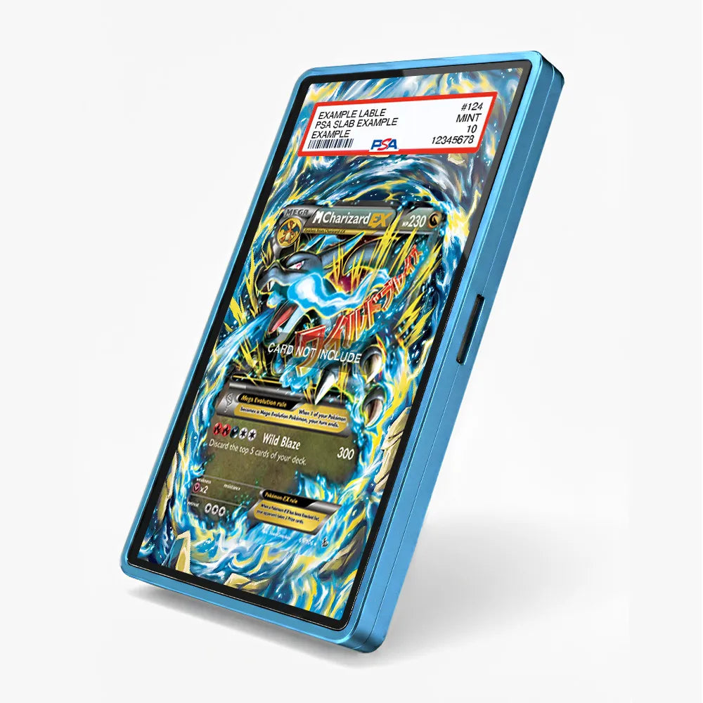 M Charizard-EX 69-106 XY-Flashfire Extended Art Display Cases - PSA Slab Case - Side View