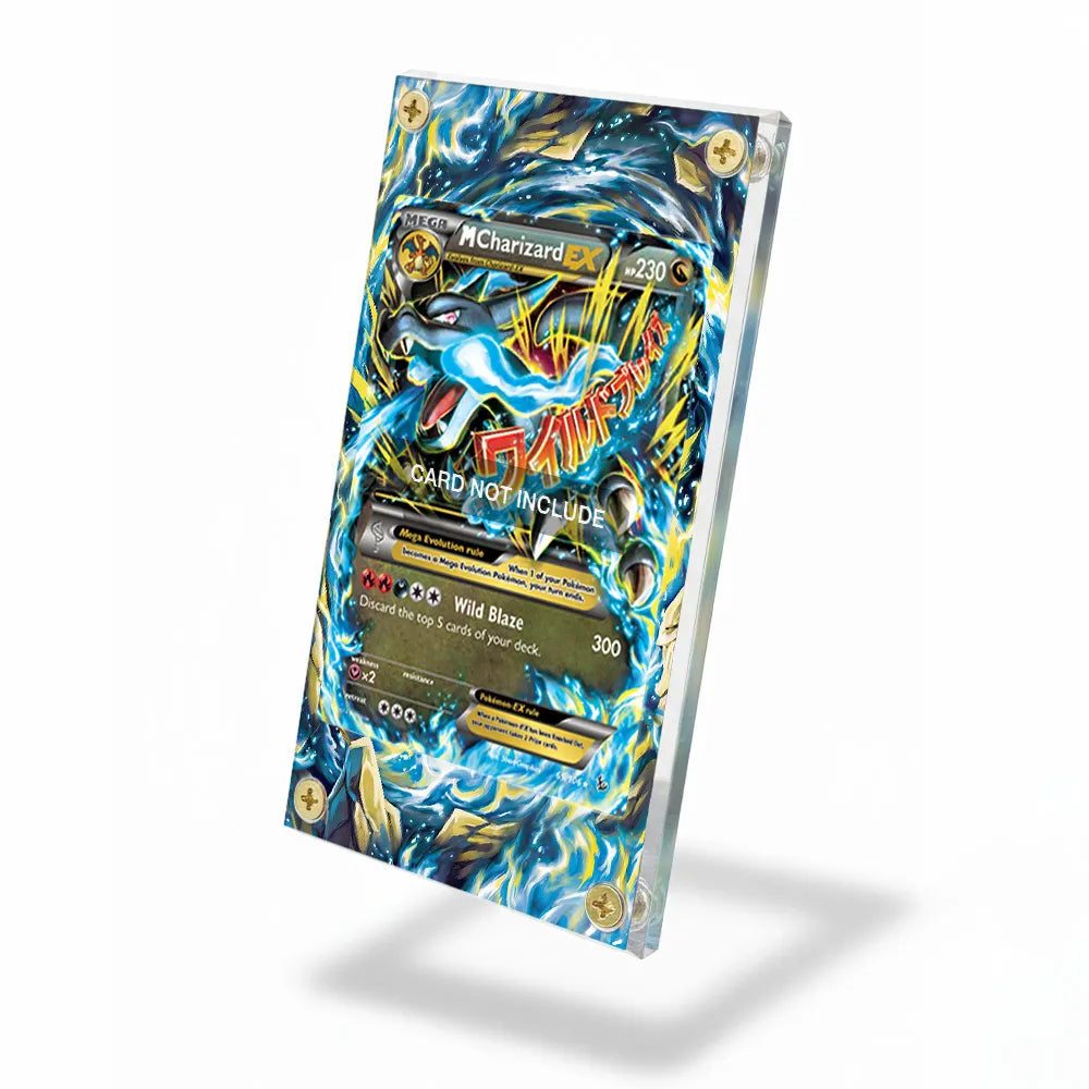 M Charizard-EX 69-106 XY-Flashfire Extended Art Display Cases - Screws Case - Side View