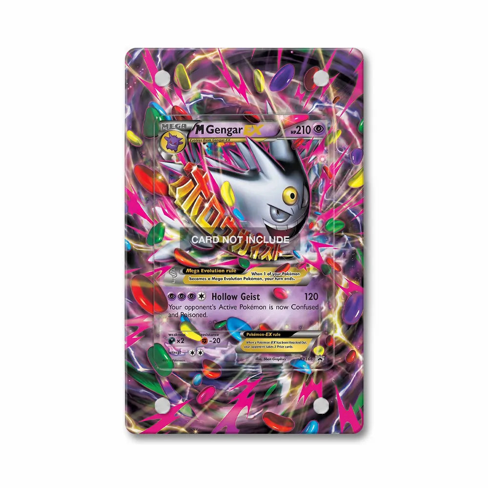 M Gengar EX XY166 XY Black Star Promo Extended Art Display Cases - PSA Slab Case - Front View