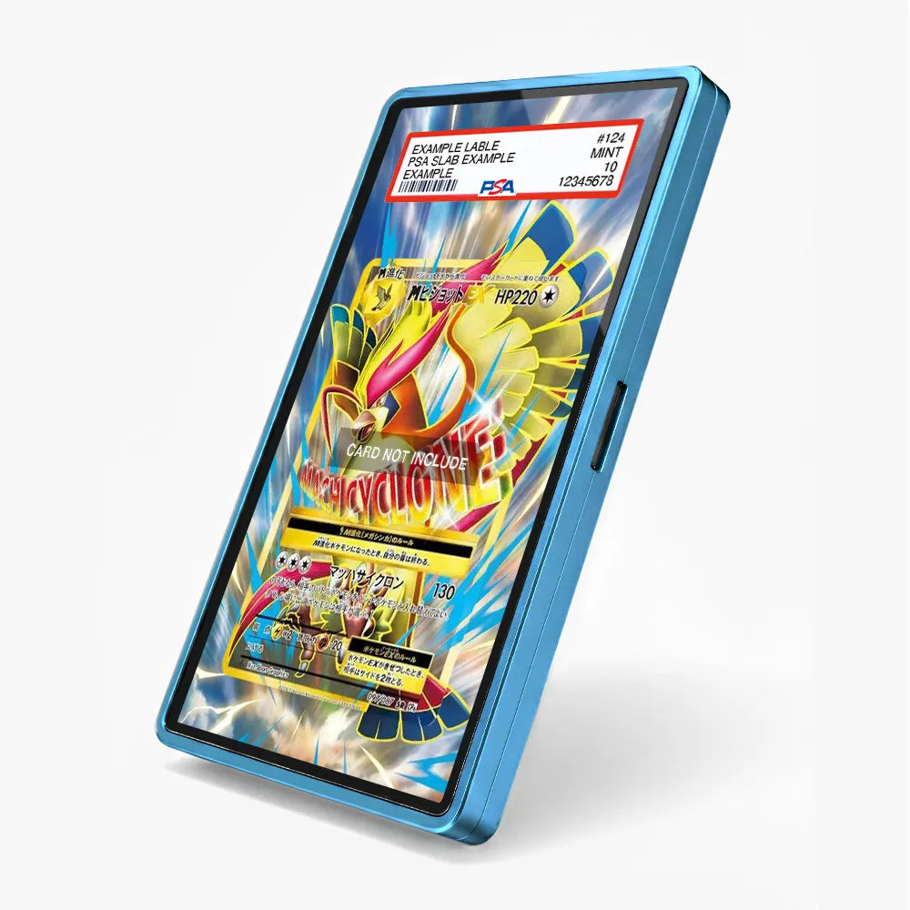 M Pidgeot EX 097-087 SR CP6 Extended Art Display Cases - PSA Slab Case - Side View