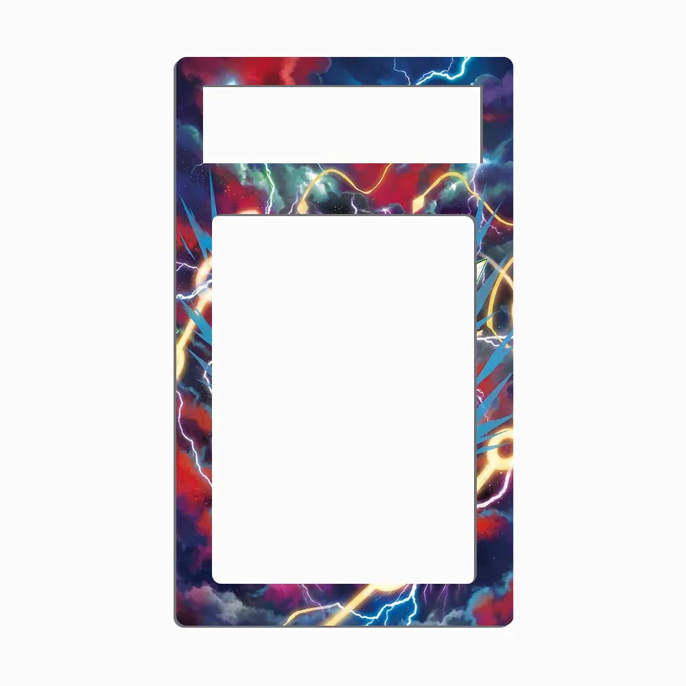 M Rayquaza EX 61-108 Ultra Rare Roaring Skies Extended Art Display Cases - PSA Metal Art Only - Front View