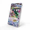 M Rayquaza EX 76-108 Celebrations Classic Collection Extended Art Display Cases - Magnetic Case - Side View