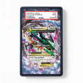 M Rayquaza EX 76-108 Celebrations Classic Collection Extended Art Display Cases - PSA Slab Case - Front View