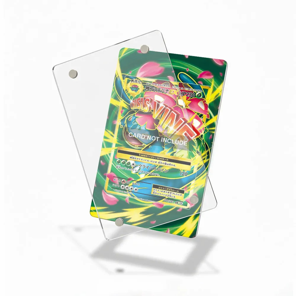 M Venusaur EX 089-087 Super Rare CP6 Extended Art Display Cases - Magnetic Case - Detail View