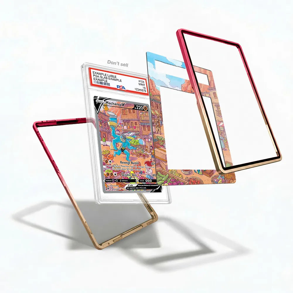 Machamp V 172-189 SIR SAR Astral Radiance Alternate Art Extended Art Display Cases - PSA Slab Case - Detail View