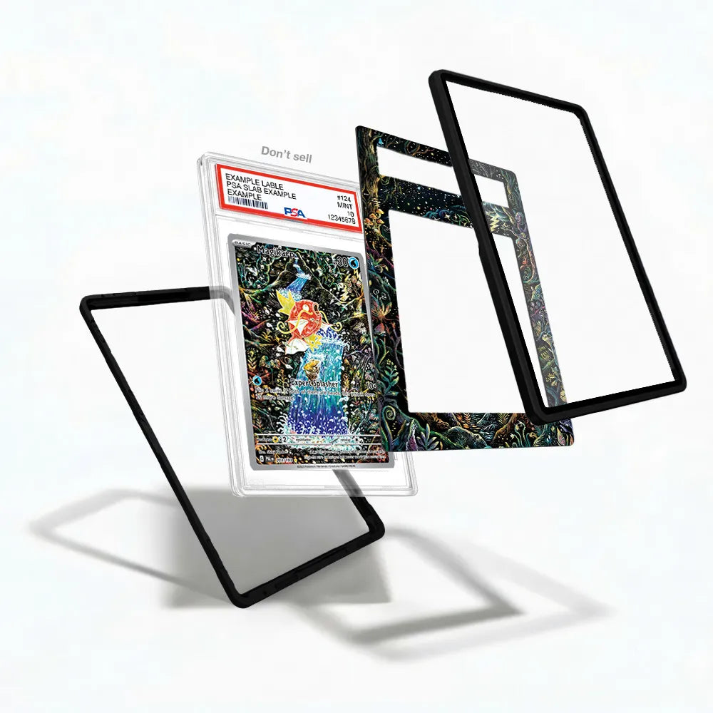 Magikarp 203-193 IR AR Paldea Evolved Extended Art Display Cases - PSA Slab Case - Detail View