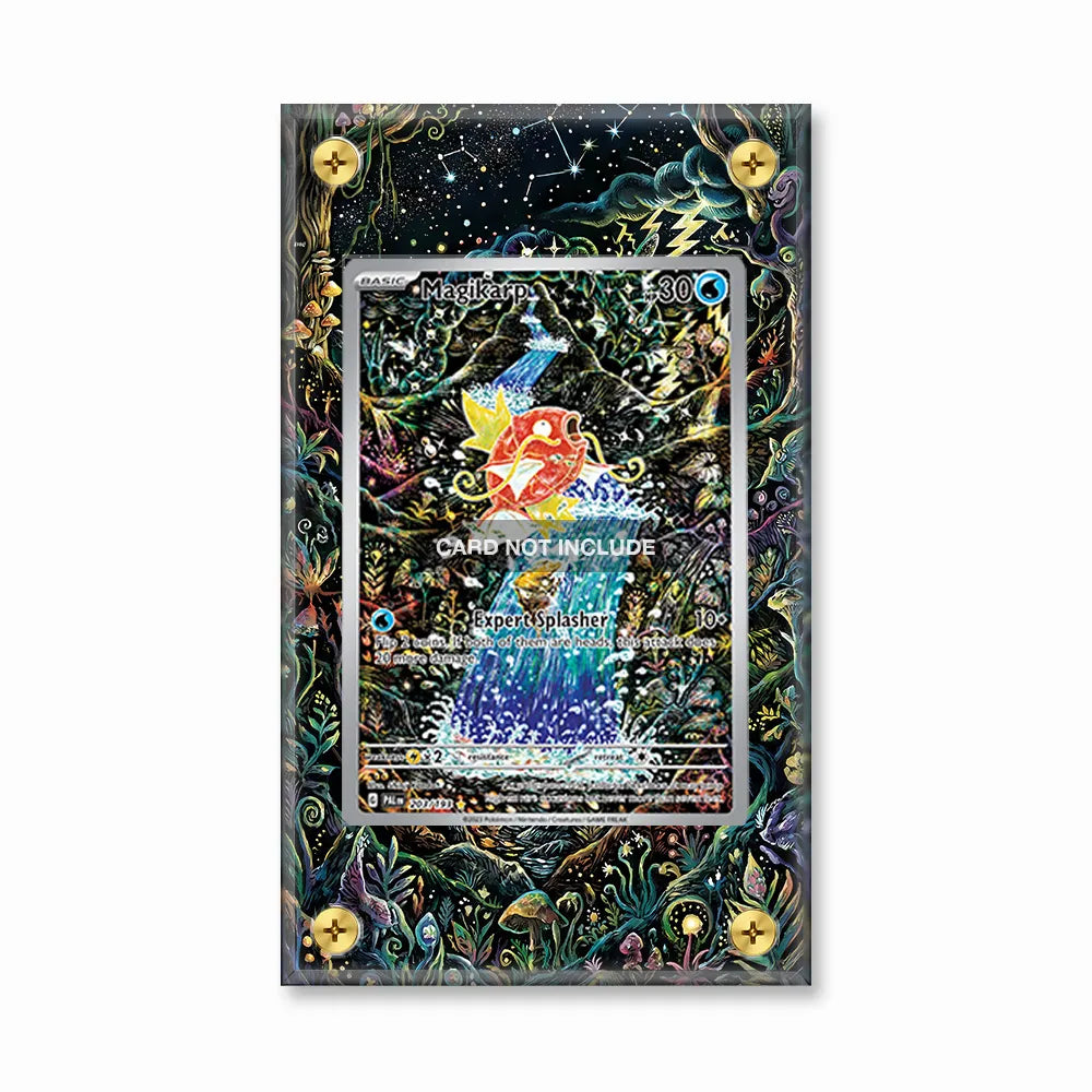 Magikarp 203-193 IR AR Paldea Evolved Extended Art Display Cases - Screws Case - Front View
