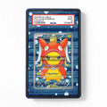 Magikarp Pikachu Poncho 150 XY-P Promo JP Extended Art Display Cases - PSA Slab Case - Front View