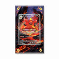 Magmortar 079-076 AR Storm Emeralda Delta Reign Extended Art Display Cases - Screws Case - Front View