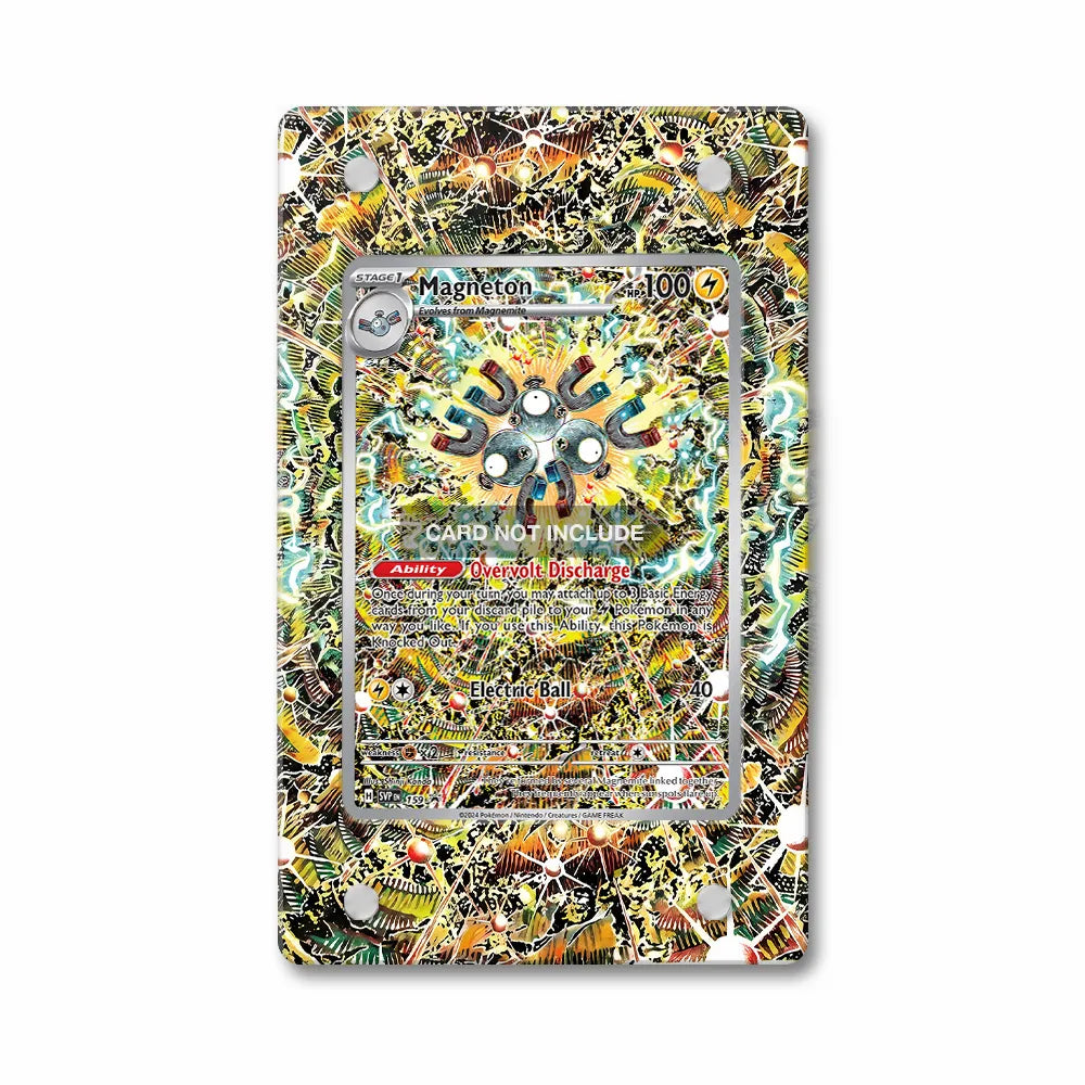 Magneton SVP 159 Promo Extended Art Display Cases - PSA Graded Guard Case - Front View