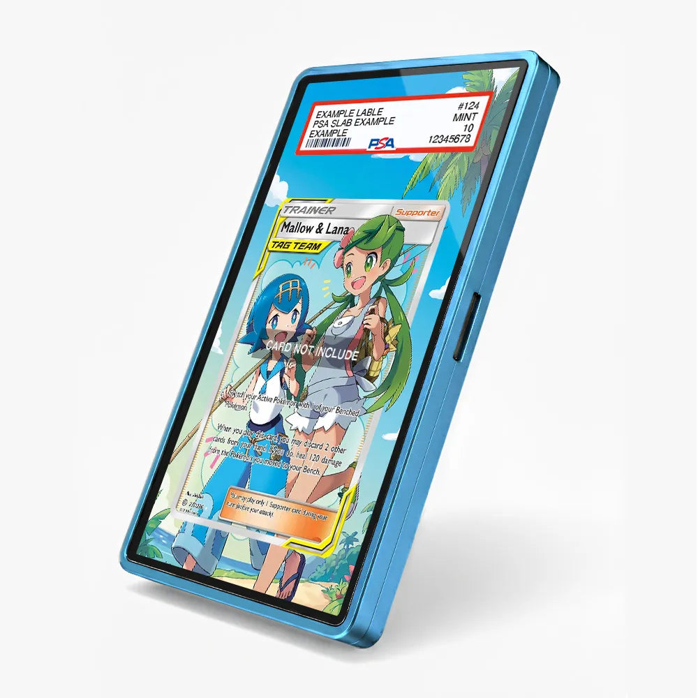 Mallow & Lana 231-236 Cosmic Eclipse Extended Art Display Cases - PSA Slab Case - Side View