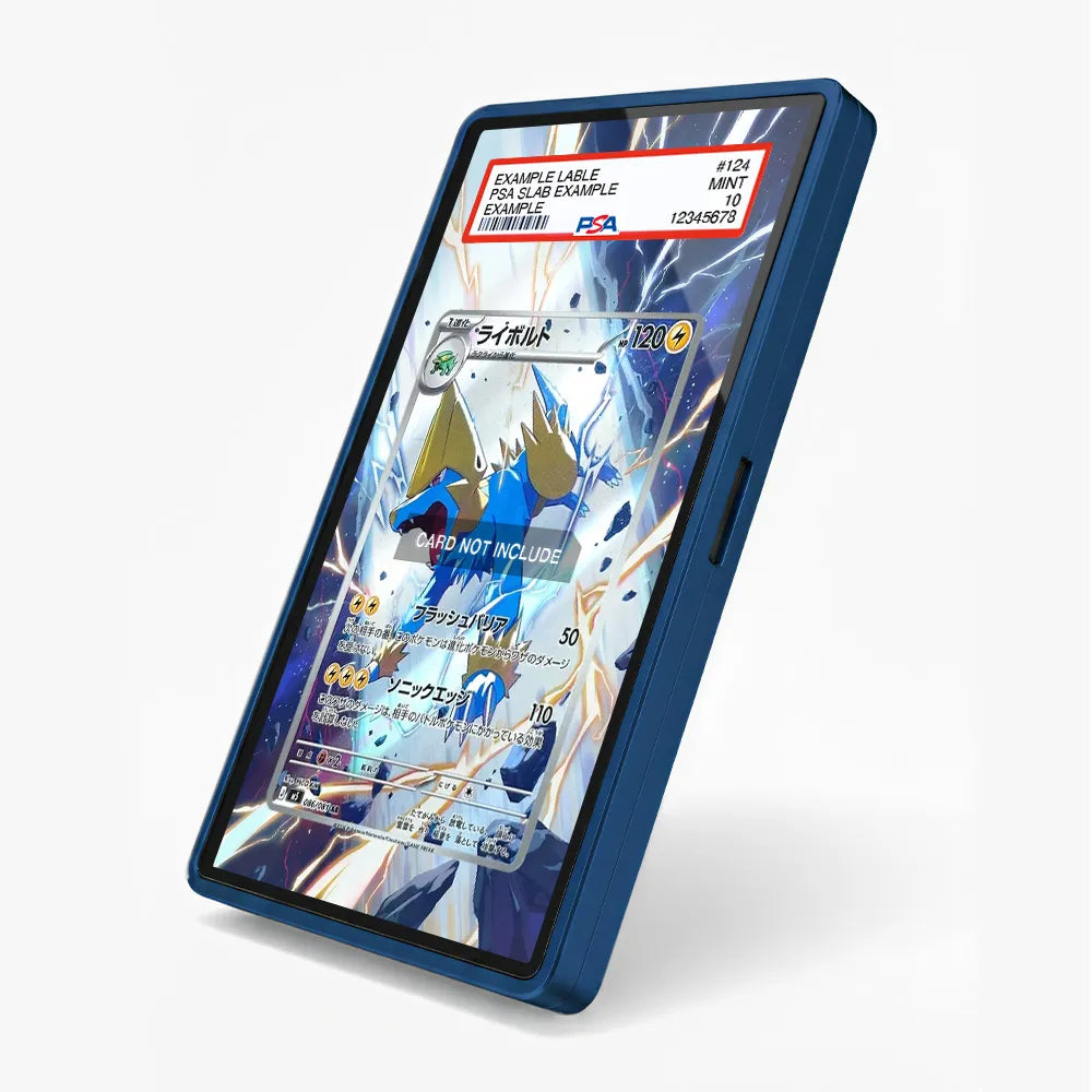Manectric 086-081 AR M5 Extended Art Display Cases - PSA Slab Case - Side View