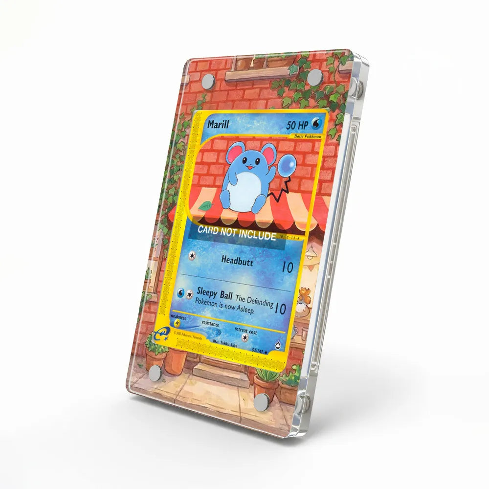 Marill 53-147 Aquapolis Extended Art Display Cases - Magnetic Case - Side View