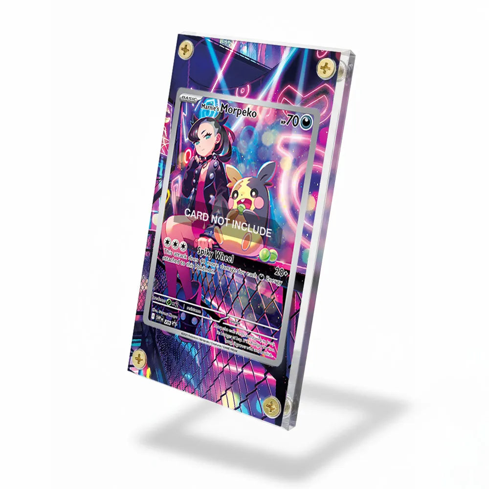 Marnie's Morpeko SVP 206 Promo Extended Art Display Cases - Screws Case - Side View
