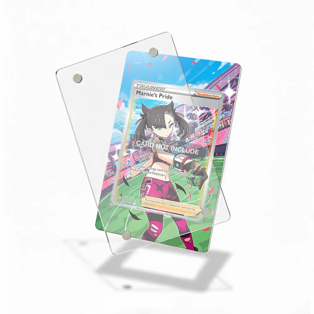 Marnie's Pride 171-172 Ultra Rare Brilliant Stars Extended Art Display Cases - Magnetic Case - Detail View
