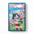 Marnie's Pride 171-172 Ultra Rare Brilliant Stars Extended Art Display Cases - PSA Slab Case - Front View