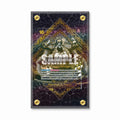 Marshall.D.Teach OP09-093 SR Gold One Piece Cards Custom Art Display Cases - Screws Case - Front View