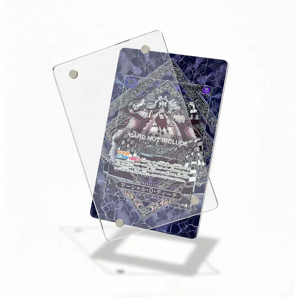 Marshall.D.Teach OP09-093 SR Silver Extended Art Display Cases - Magnetic Case - Detail View