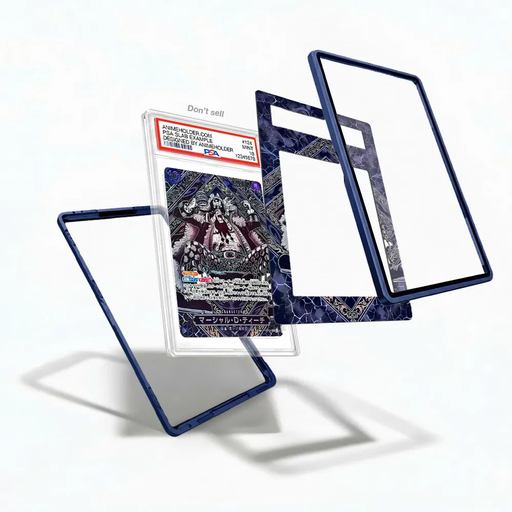 Marshall.D.Teach OP09-093 SR Silver Extended Art Display Cases - PSA Slab Case - Detail View