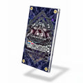Marshall.D.Teach OP09-093 SR Silver Extended Art Display Cases - Screws Case - Side View