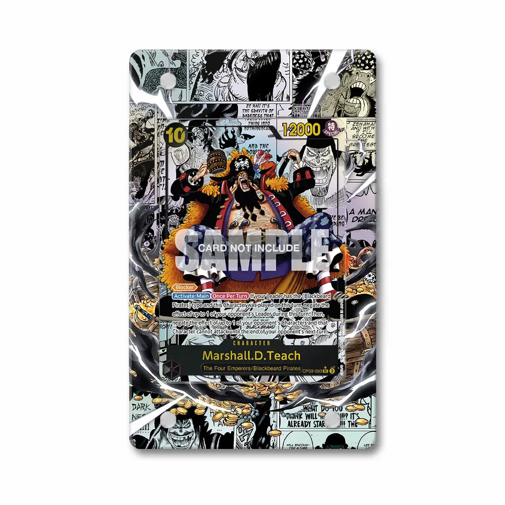 Marshall D Teach OP09-093 Extended Art Display Cases - PSA Graded Guard Case - Front View