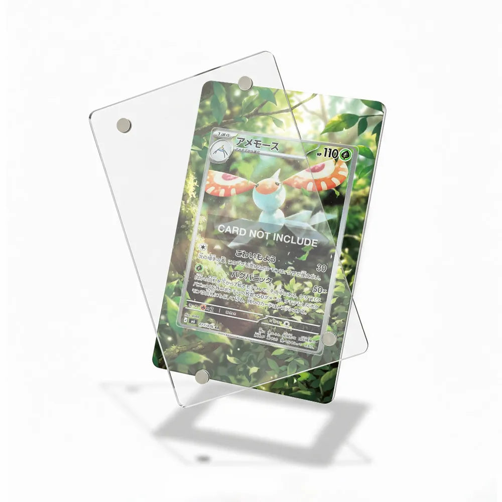 Masquerain 077-076 AR Storm Emeralda Delta Reign Extended Art Display Cases - Magnetic Case - Detail View