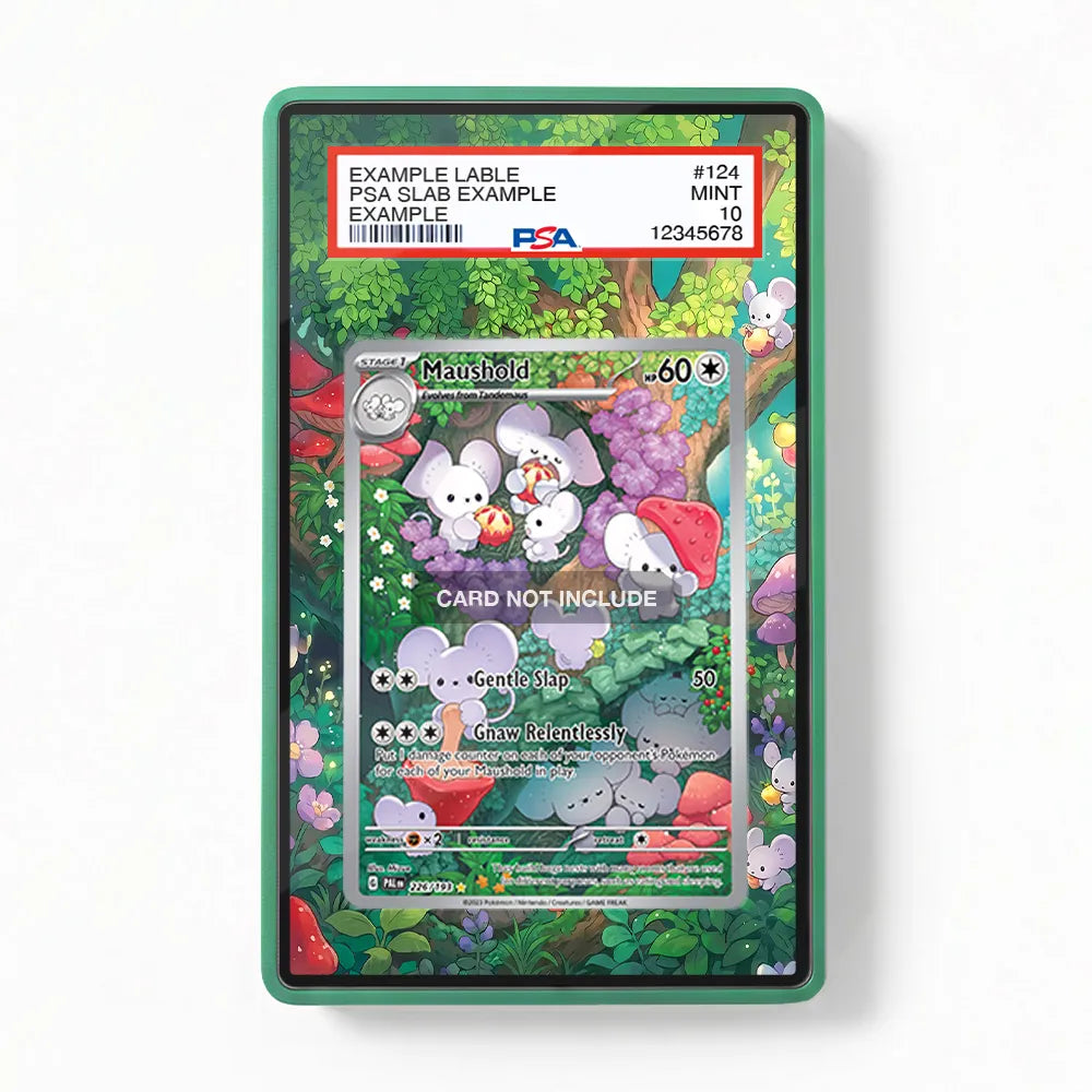 Maushold 226-193 IR AR Paldea Evolved Extended Art Display Cases - PSA Slab Case - Front View