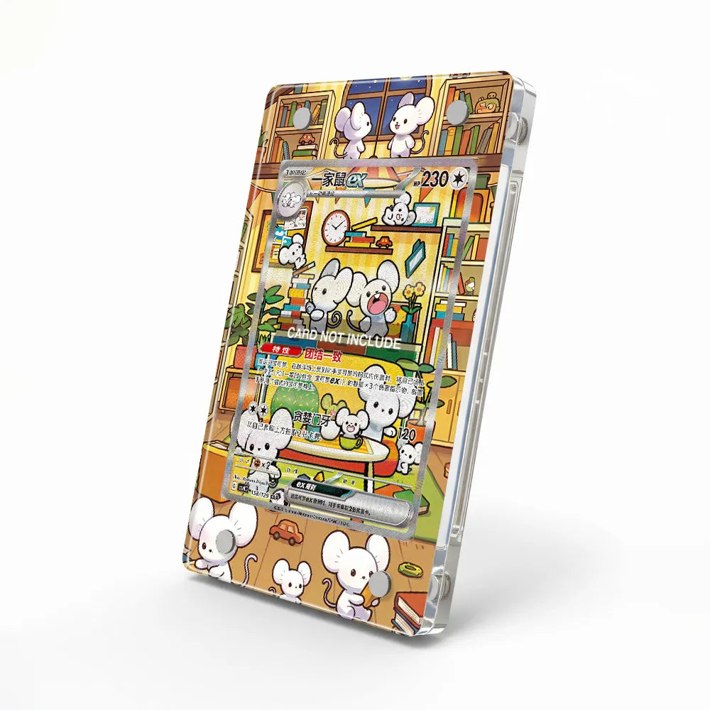 Maushold ex 158-129 SAR Chinese Exclusive Extended Art Display Cases - Magnetic Case - Side View