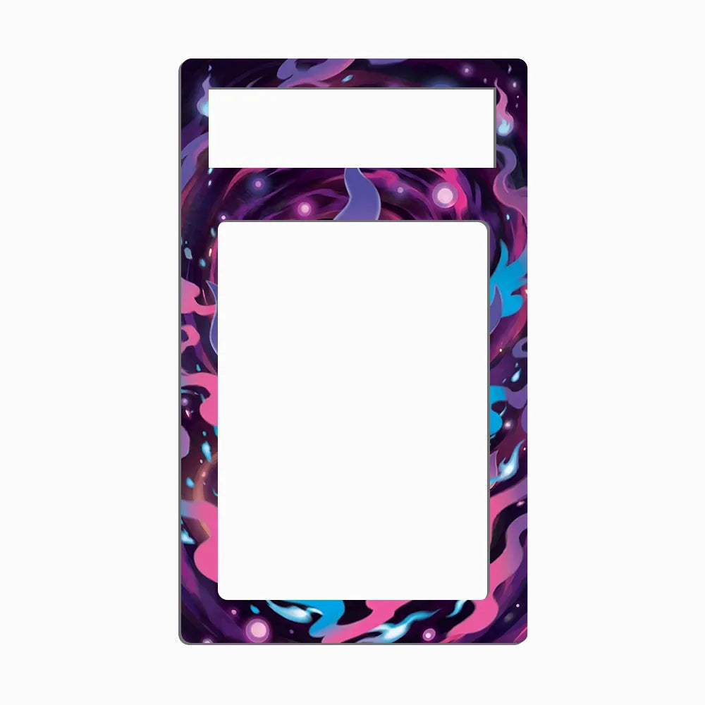 Mega Chandelure ex 038-084 Ultra Rare PBL Custom Card Extended Art Display Cases - PSA Metal Art Only - Front View