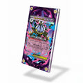 Mega Chandelure ex 038-084 Ultra Rare PBL Custom Card Extended Art Display Cases - Screws Case - Side View
