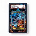 Mega Charizard X ex 125-094 SIR SAR Phantasma Flames Extended Art Display Cases - PSA Slab Case - Front View
