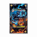 Mega Charizard X ex 125-094 SIR SAR Phantasma Flames Extended Art Display Cases - Screws Case - Front View