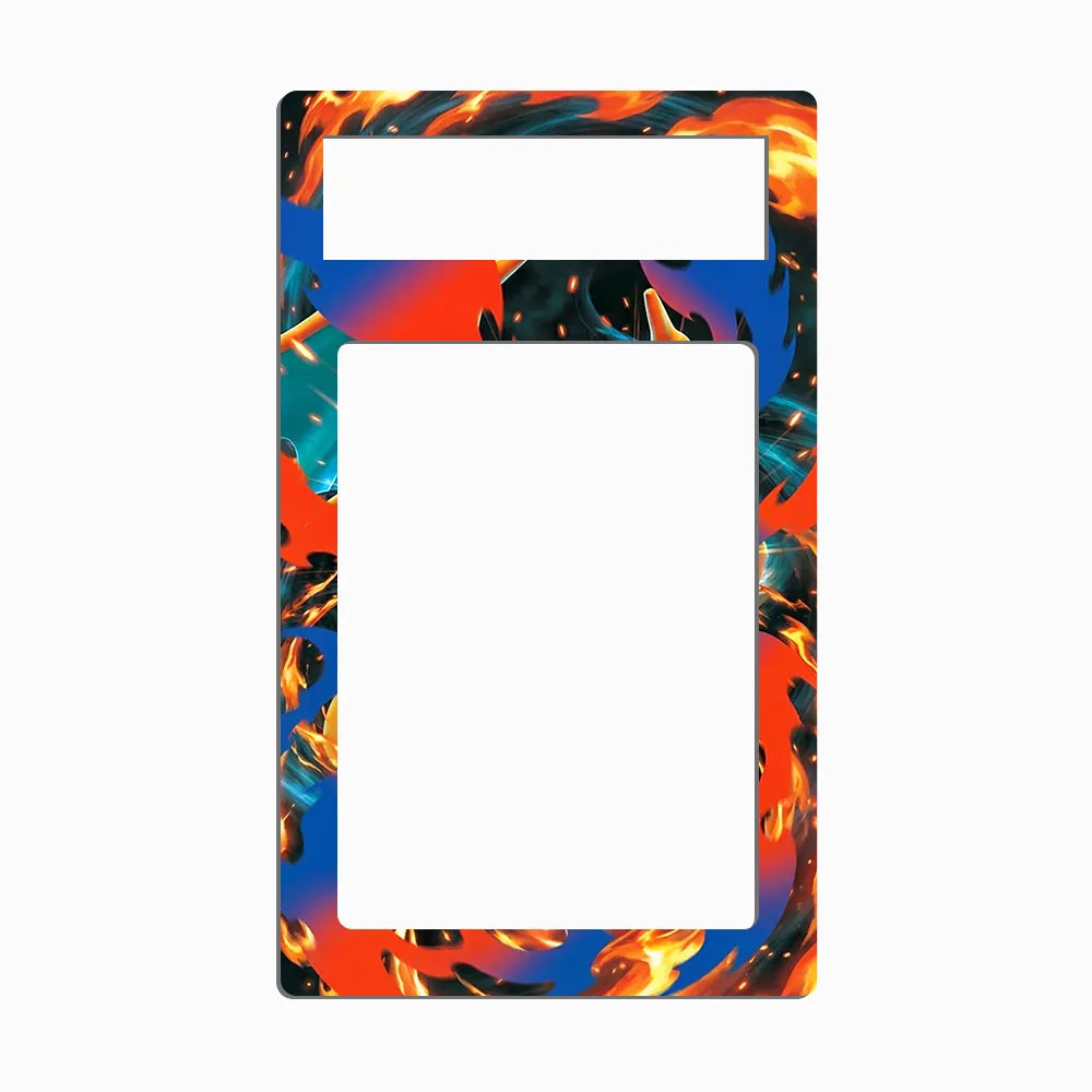 Mega Charizard Y ex 022-217 Generations Extended Art Display Cases - PSA Metal Art Only - Front View