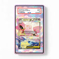 Mega Clefable ex SIR SAR Nihil Zero Perfect Order Extended Art Display Cases - PSA Slab Case - Front View