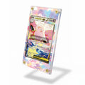 Mega Clefable ex SIR SAR Nihil Zero Perfect Order Extended Art Display Cases - Screws Case - Side View