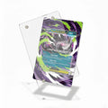 Mega Darkrai ex 048-084 Ultra Rare PBL Custom Card Extended Art Display Cases - Magnetic Case - Detail View
