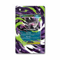 Mega Darkrai ex 048-084 Ultra Rare PBL Custom Card Extended Art Display Cases - Magnetic Case - Front View