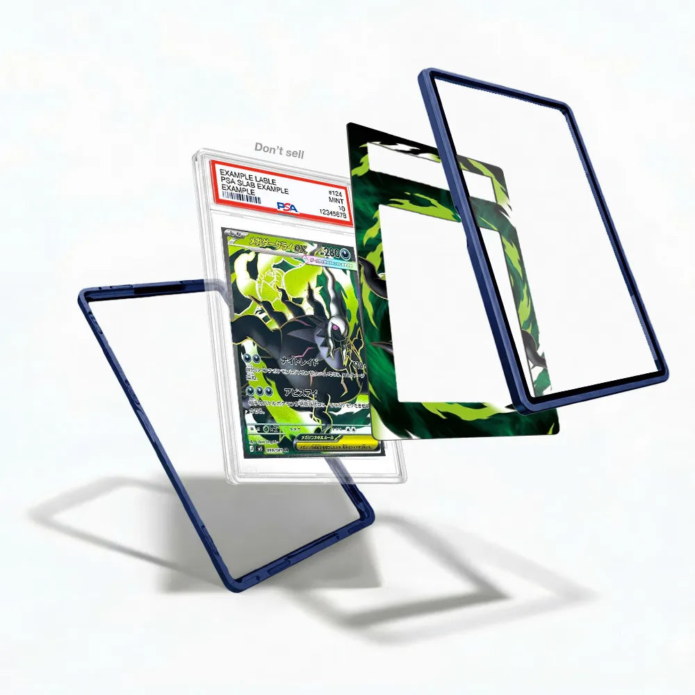 Mega Darkrai ex 099-081 SR M5 Extended Art Display Cases - PSA Slab Case - Detail View