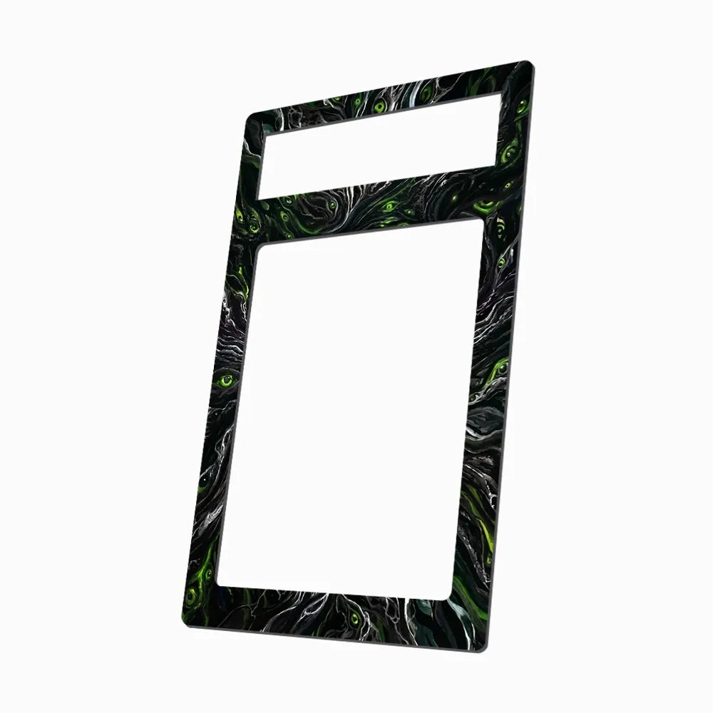 Mega Darkrai ex 114-081 SAR M5 Extended Art Display Cases - PSA Metal Art Only - Side View