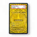 Mega Darkrai ex 118-081 MUR M5 Pitch Black Extended Art Display Cases - PSA Slab Case - Front View