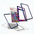 Mega Dragalge ex SIR SAR Ninja Spinner Chaos Rising Extended Art Display Cases - PSA Slab Case - Detail View